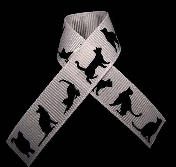 black cat ribbon