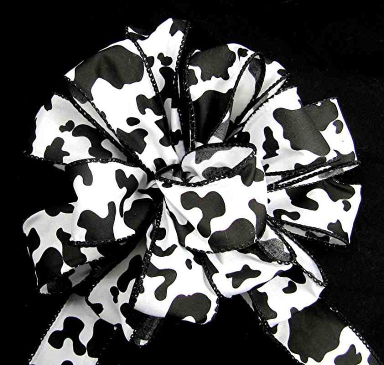 Wired Cow Ribbon from American Ribbon Manufacturers