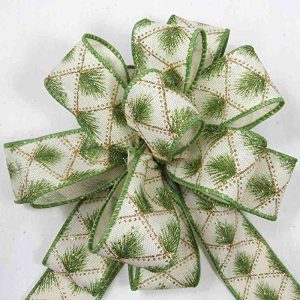 wired pine ribbon