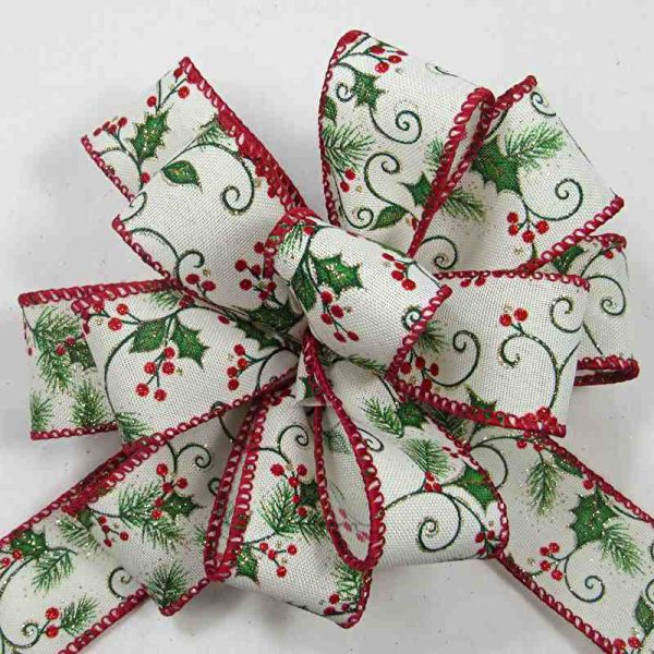 wired christmas presents ribbon