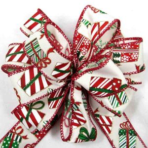 christmas presents ribbon