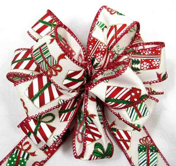 christmas presents ribbon