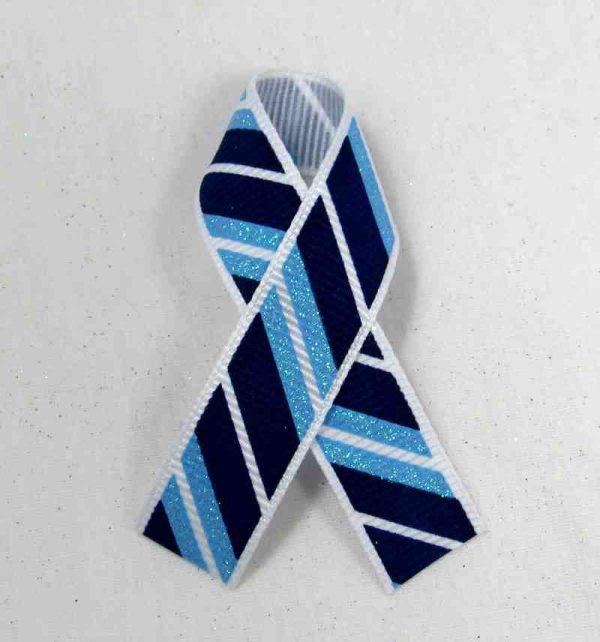 blue candy cane ribbon