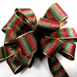 metallic flame ribbon