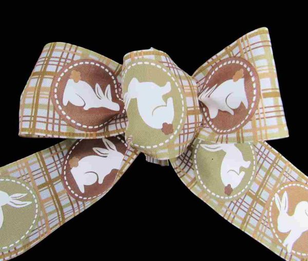 wired bunnies ribbon